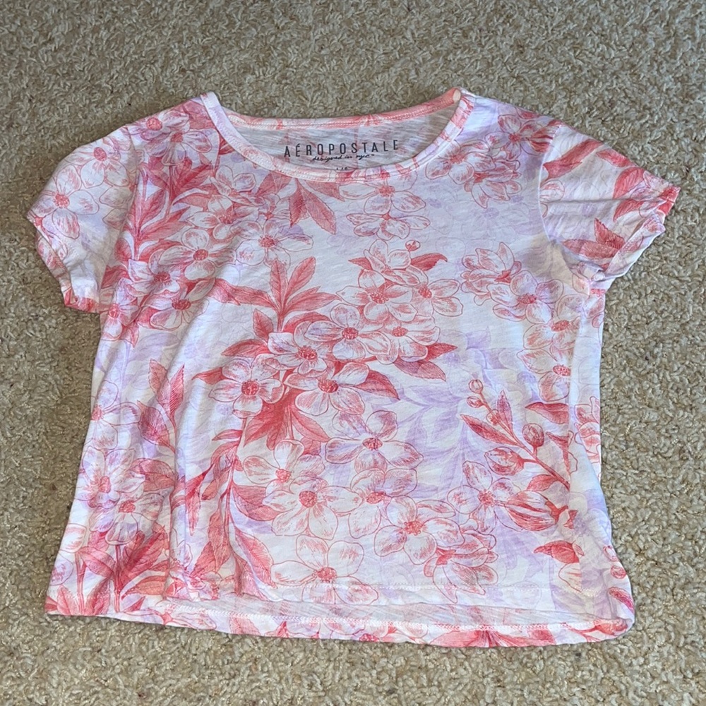Aeropostale flower shirt